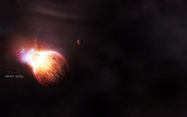 space explosion