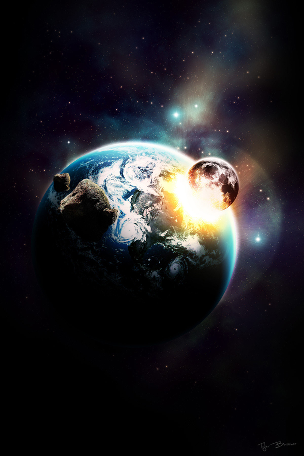 space explosion