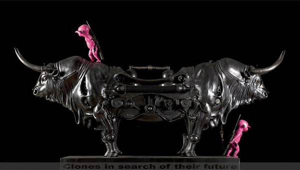 steampunk sculptures