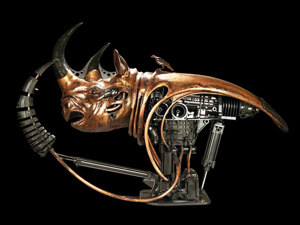 steampunk sculptures