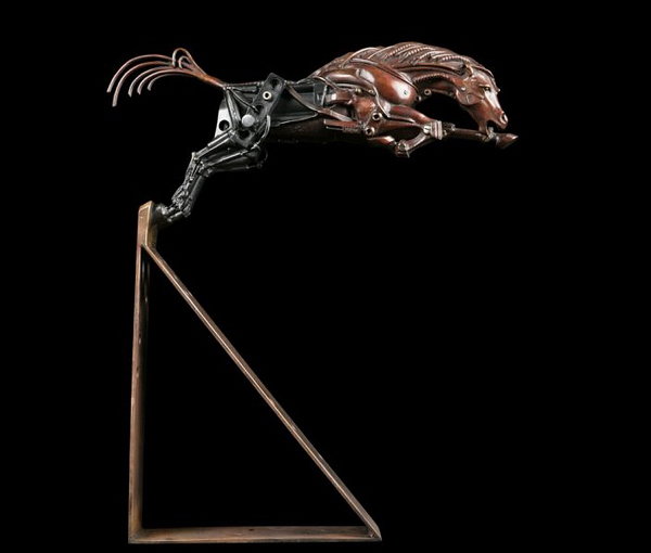 steampunk sculptures