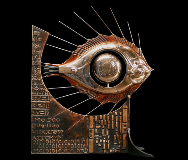 steampunk sculptures