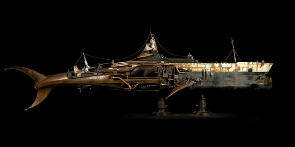 steampunk sculptures