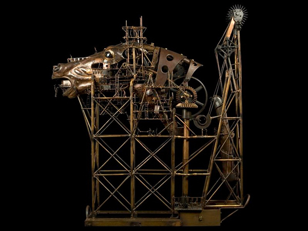 steampunk sculptures