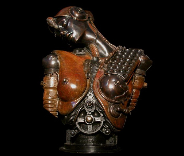 steampunk sculptures