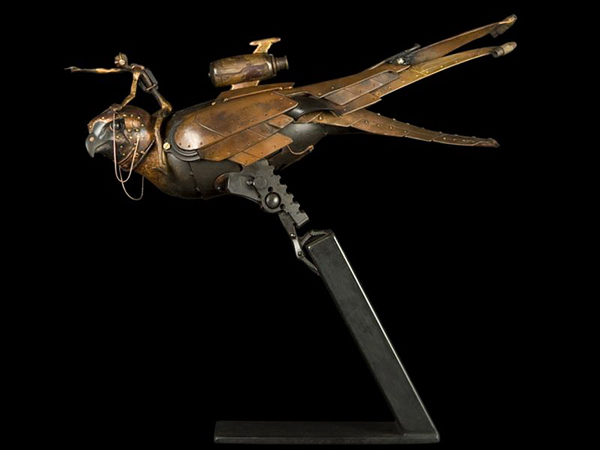 steampunk sculptures