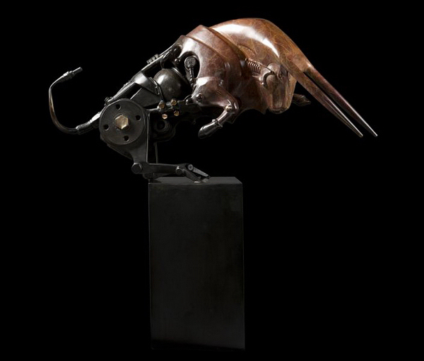 steampunk sculptures