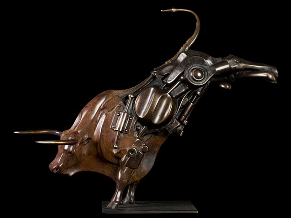 steampunk sculptures