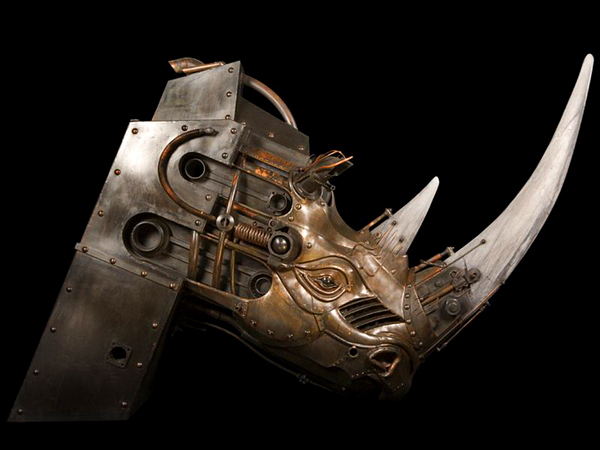 steampunk sculptures