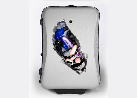 suitcases stickers