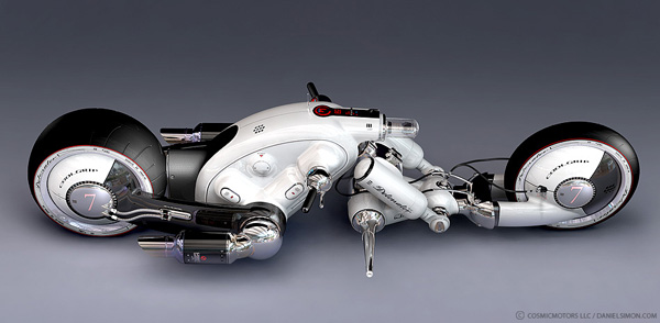 futuristic bike