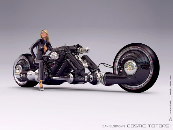 futuristic bike