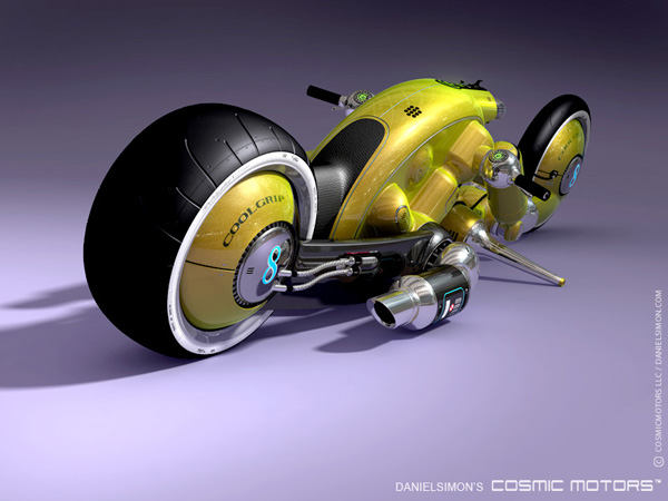 futuristic bike