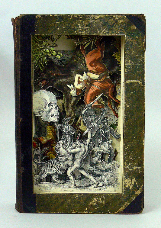 Alexander Korzer-Robinson book sculptures