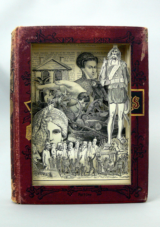 Alexander Korzer-Robinson book sculptures