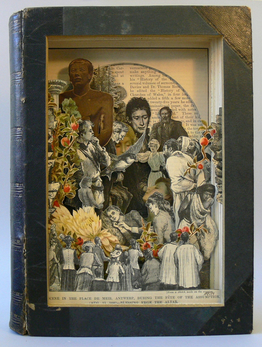 Alexander Korzer-Robinson book sculptures