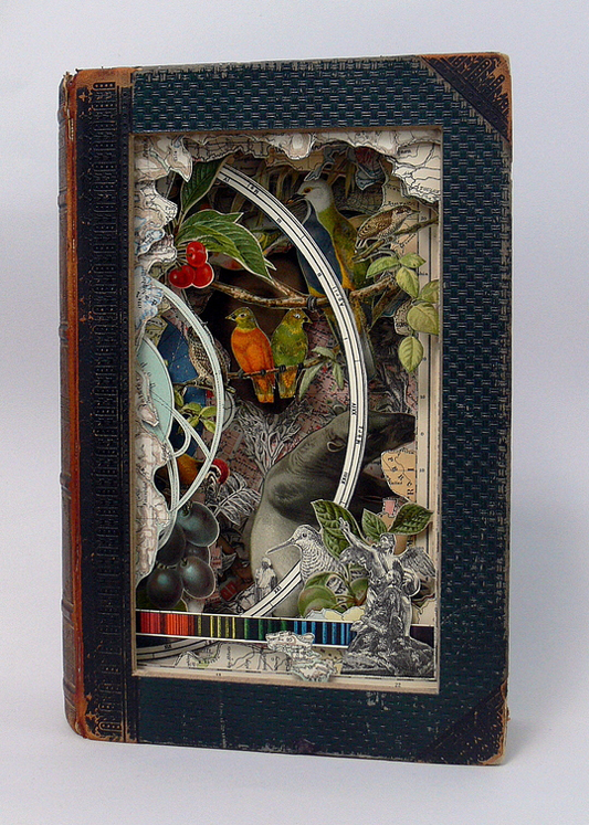 Alexander Korzer-Robinson book sculptures