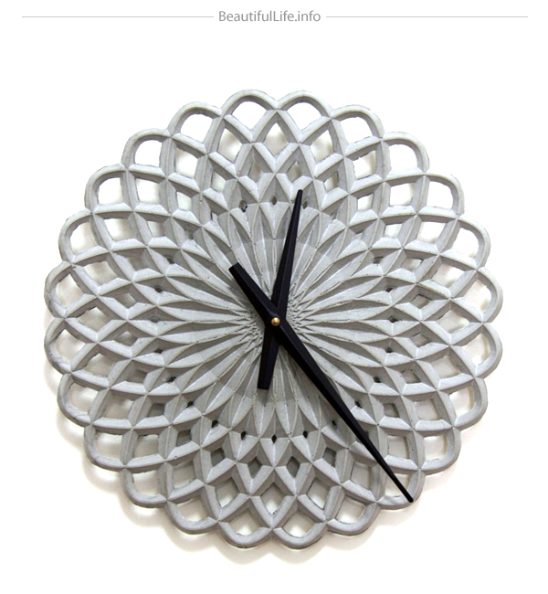concrete clock