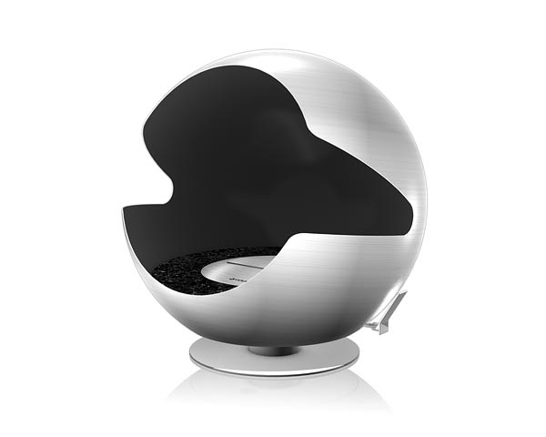 Globe fireplace