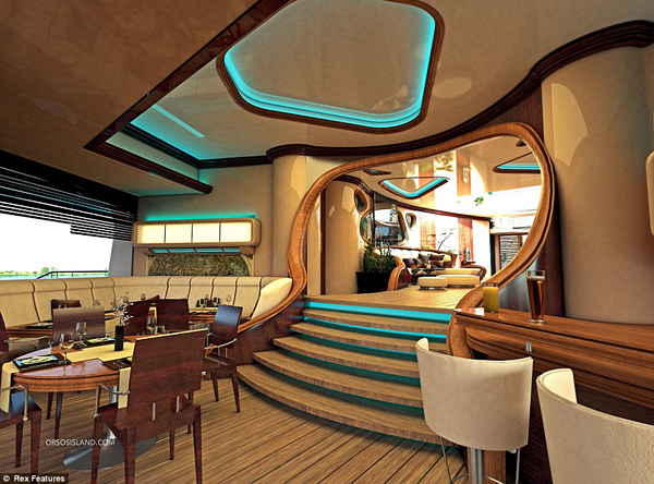 Osros floating island