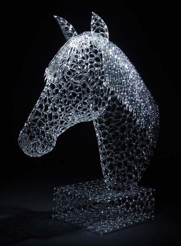 glass sculptures
