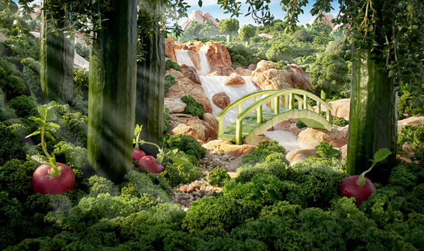 Carl Warner foodscapes