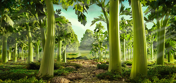 Carl Warner foodscapes