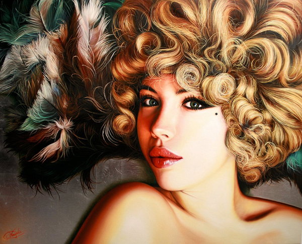 Christiane Vleugels paintings