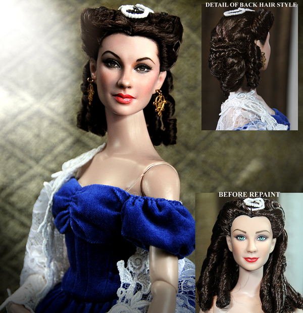 Vivien Leigh as Scarlett O'Hara