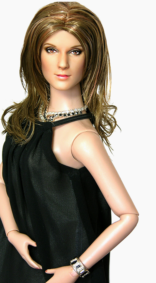 Celine Dion custom doll