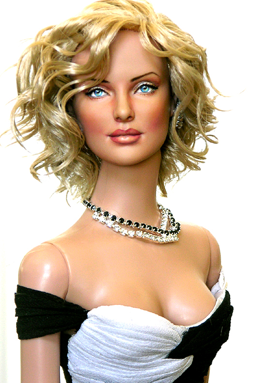 Charlize Theron custom doll