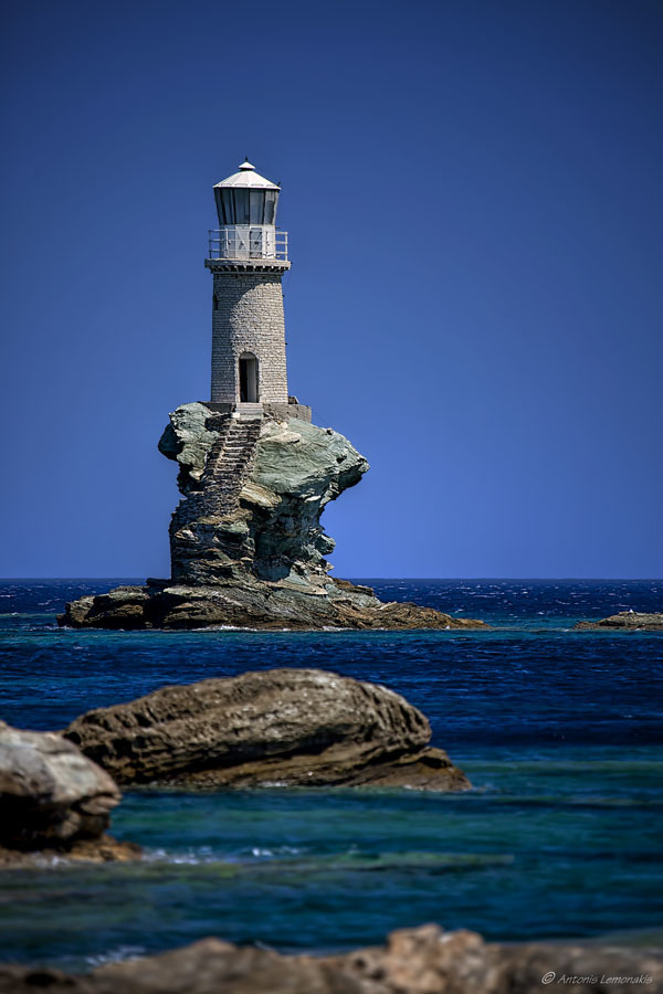 Greece lighthouse