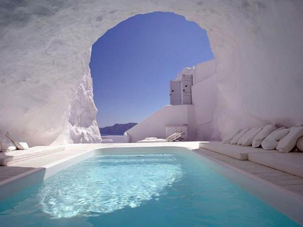 Katikies Hotel, Santorini, Greece