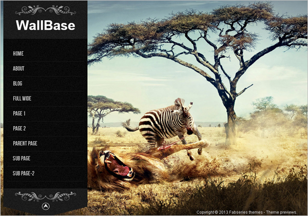 Free Wallbase WordPress Theme