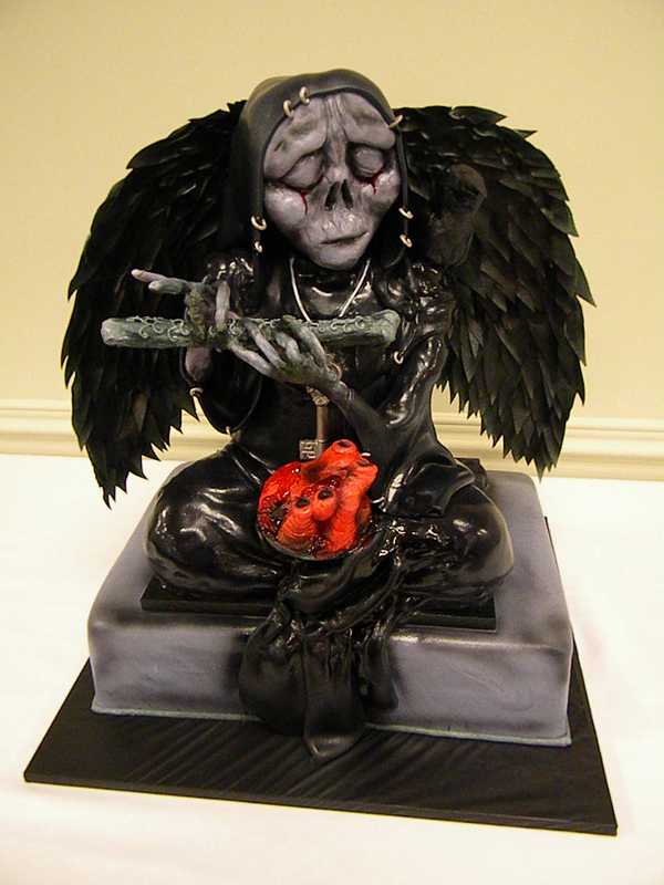 Halloween Cake Angel of Death