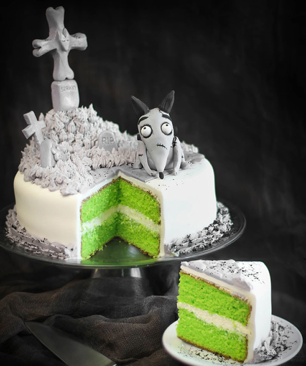 Frankenweenie Sparky Cake