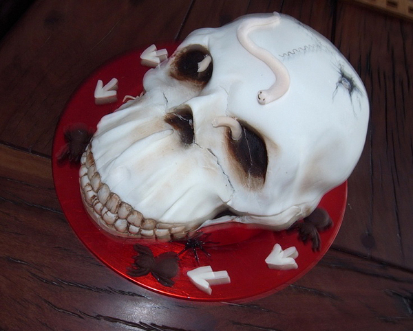 Skull Cake