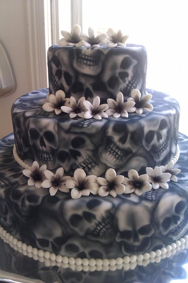 Skull Cake