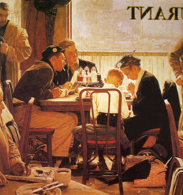Norman Rockwell illustrations