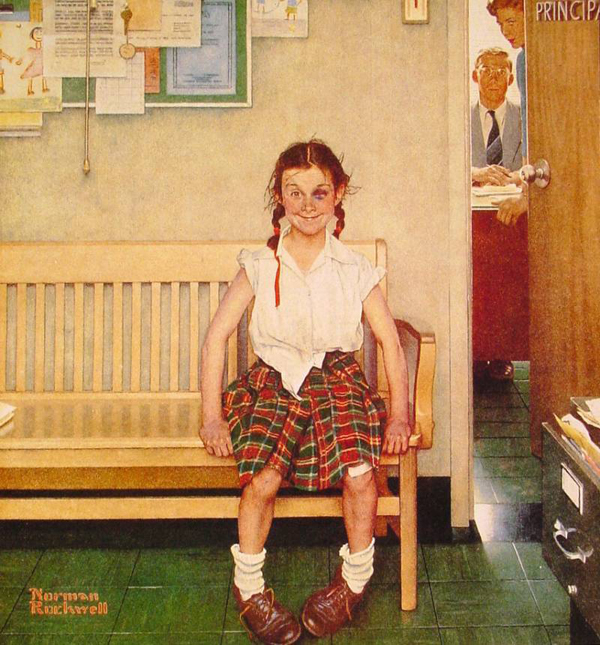 Norman Rockwell illustrations