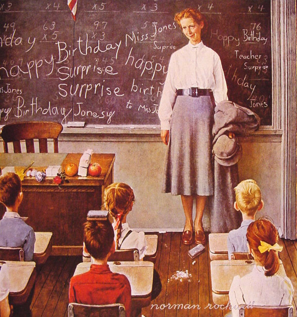 Norman Rockwell illustrations