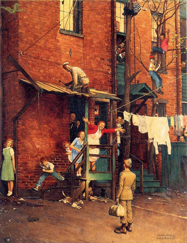 Norman Rockwell illustrations
