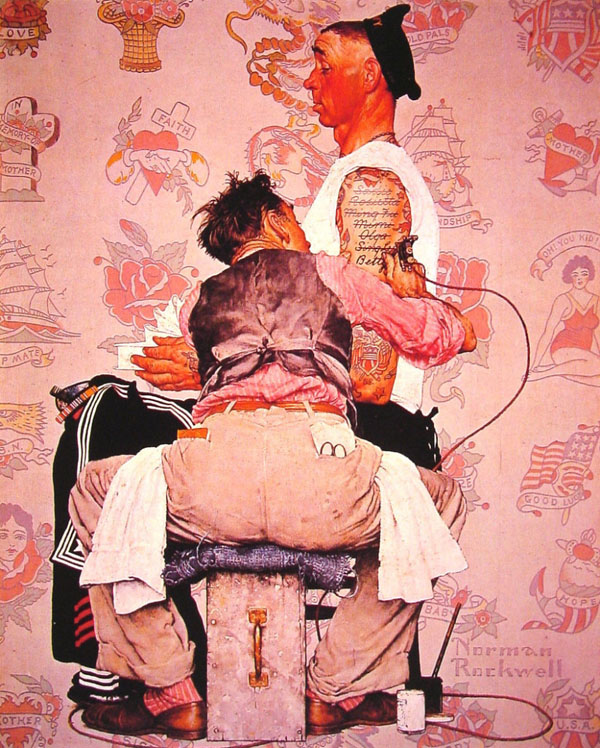 Norman Rockwell illustrations