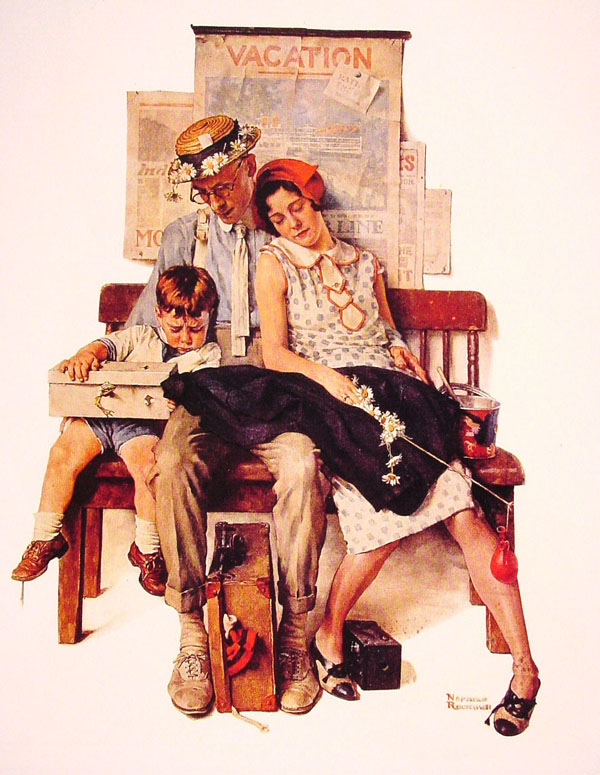 Norman Rockwell illustrations