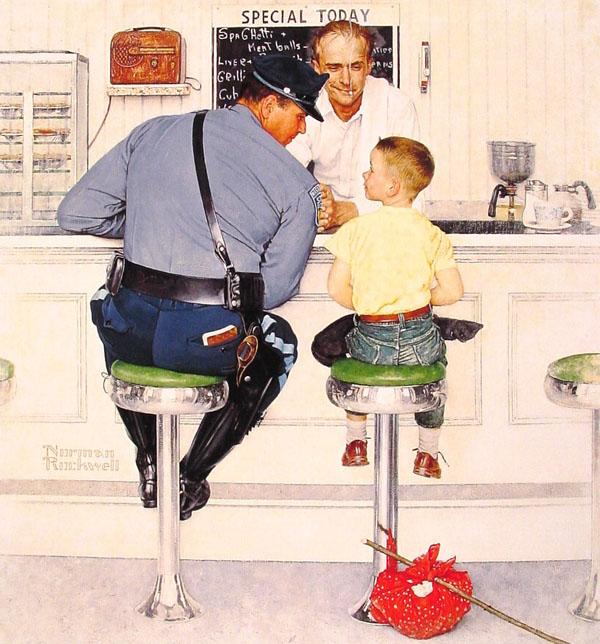 Norman Rockwell illustrations