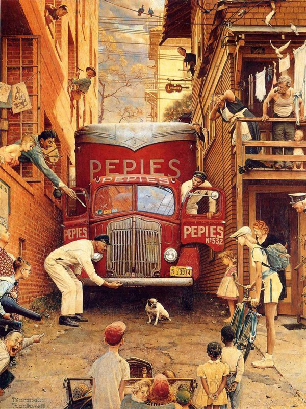Norman Rockwell illustrations