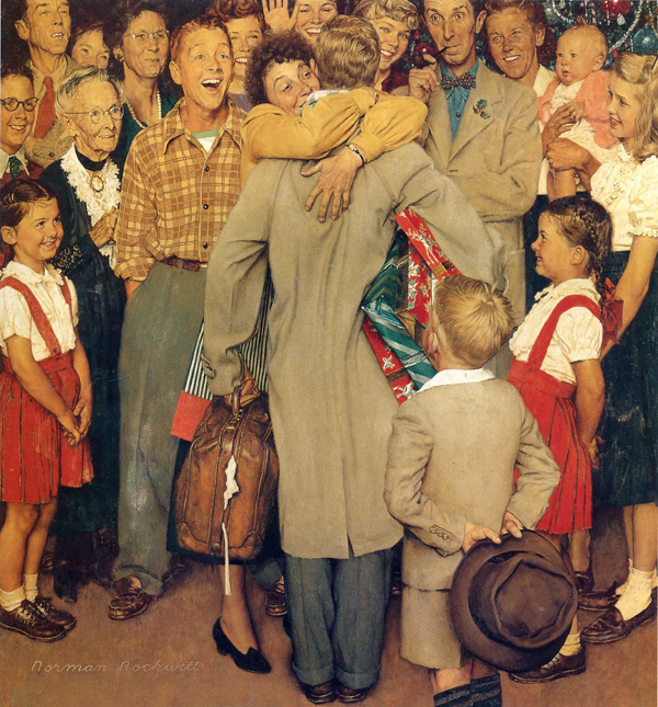 Norman Rockwell illustrations