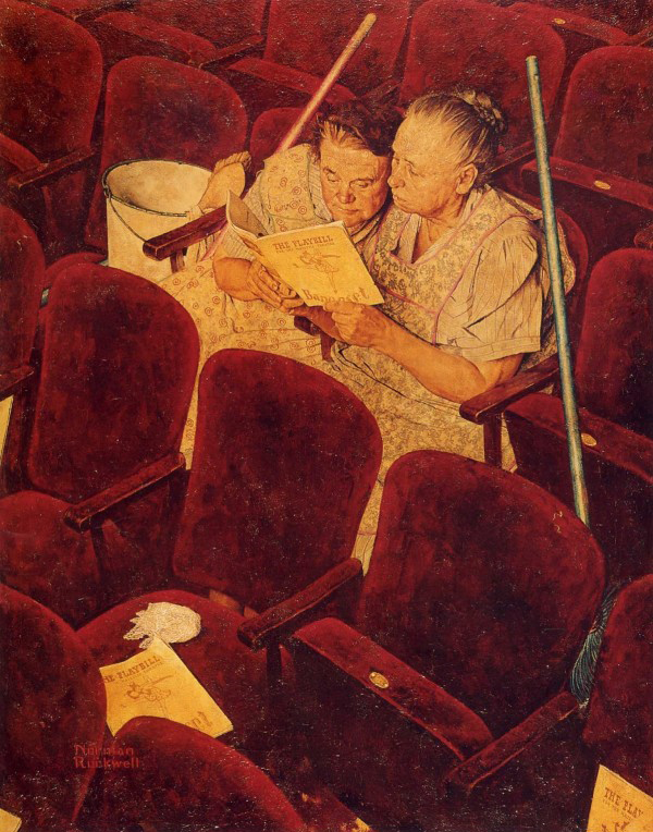 Norman Rockwell illustrations