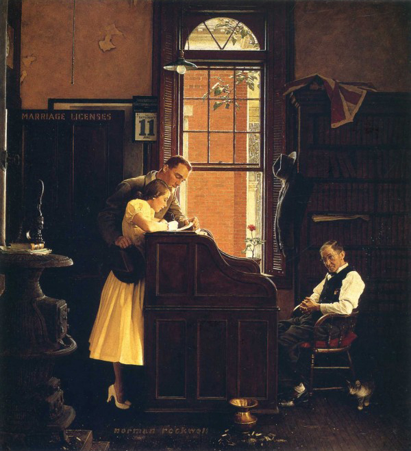 Norman Rockwell illustrations