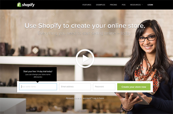 Shopify ecommerce website builder